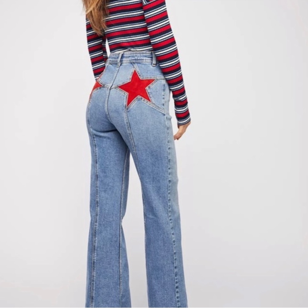 Free people Firecracker Flare Jeans NWT